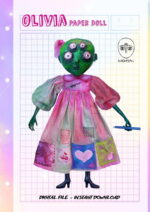 Olivia Paperdoll Imprimible (Descarga Digital)